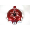 Unbranded NEW RED CNC BILLET FUEL GAS CAP For HONDA