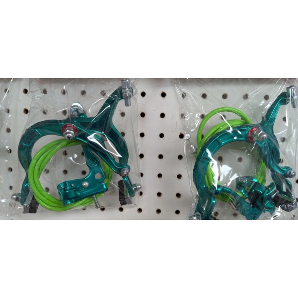 MX NEW GREEN ALLOY HAND BRAKES 20"BMX BICYCLES,FRONT
