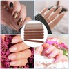 100 limas de uñas de madera, lima de uñas de