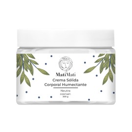Crema Corporal Humectante Neutra MatiMati Para piel extra seca, Extra humectación, Anti-enrojecimiento 300 g