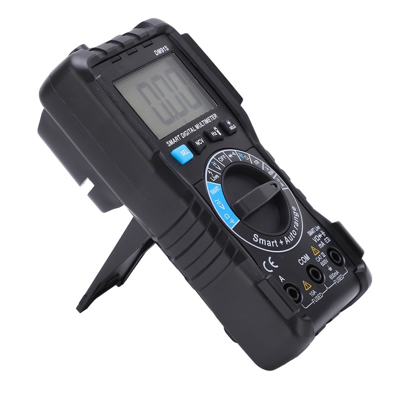 DM91S Manual Auto Ranging Digital Multimeter Multifunctional High Accuracy Mini