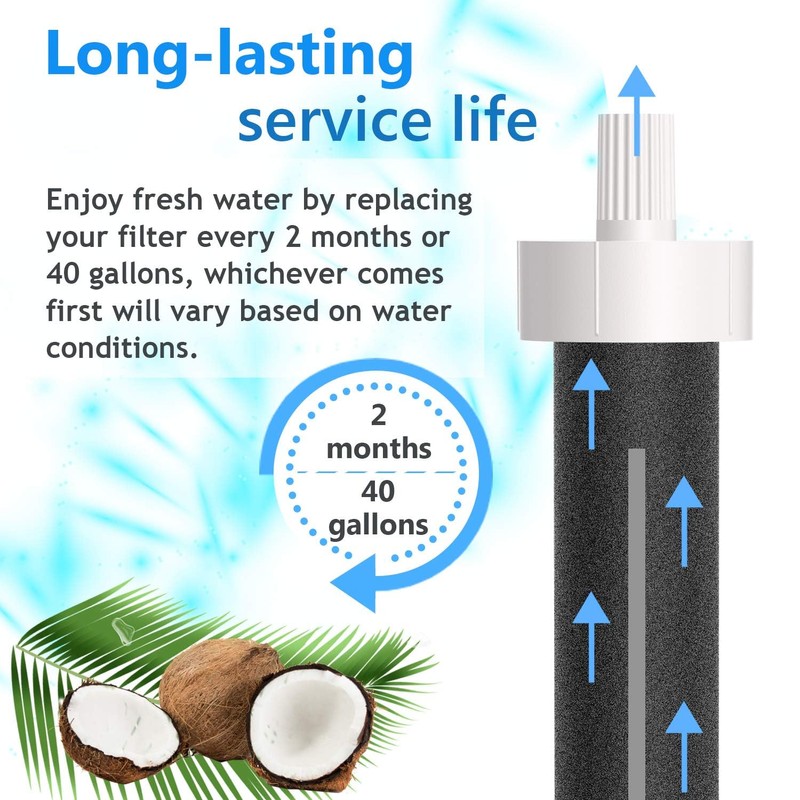 Water Bottle Filter Replacement for Brita BB06 Compatible with Brita