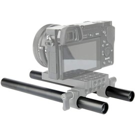 NICEYRIG Standard 15mm Aluminum Rods 15cm Long M12 Thread for Camera Shoulder Support