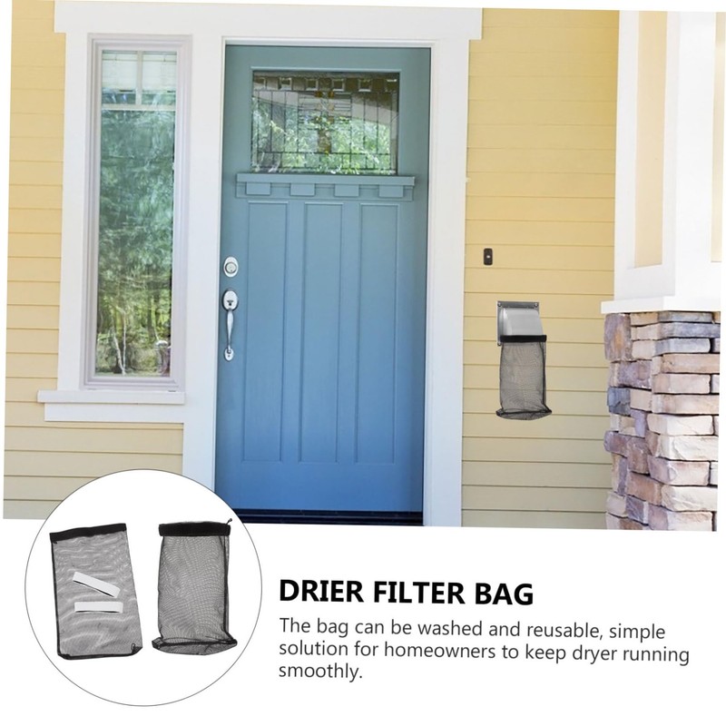 WHAMVOX Lint Catcher for Dryer 2pcs Outdoor Dryer Vent Cover