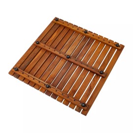 Nordic Style Teak Wood Oiled Bath/Shower/Ou
