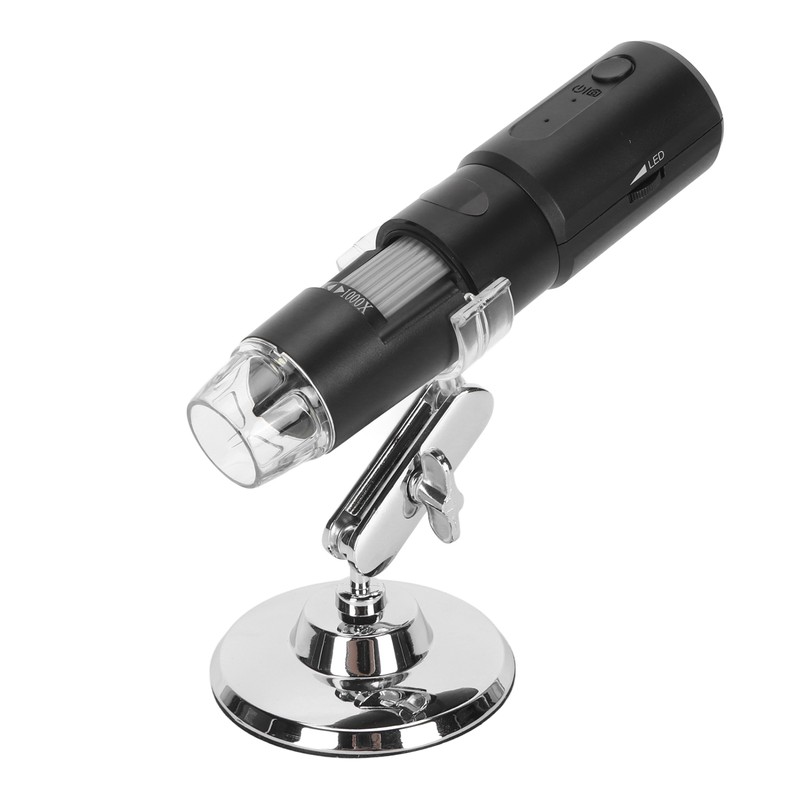 Portable Microscope USB 50X‑1000X Magnification 640x480P Resolution 360 Degree Rotatable