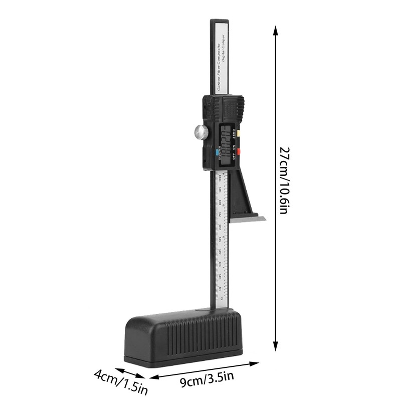 150mm Depth Gauge, Digital Altimeter, Vernier Caliper Nonius Scale Precision