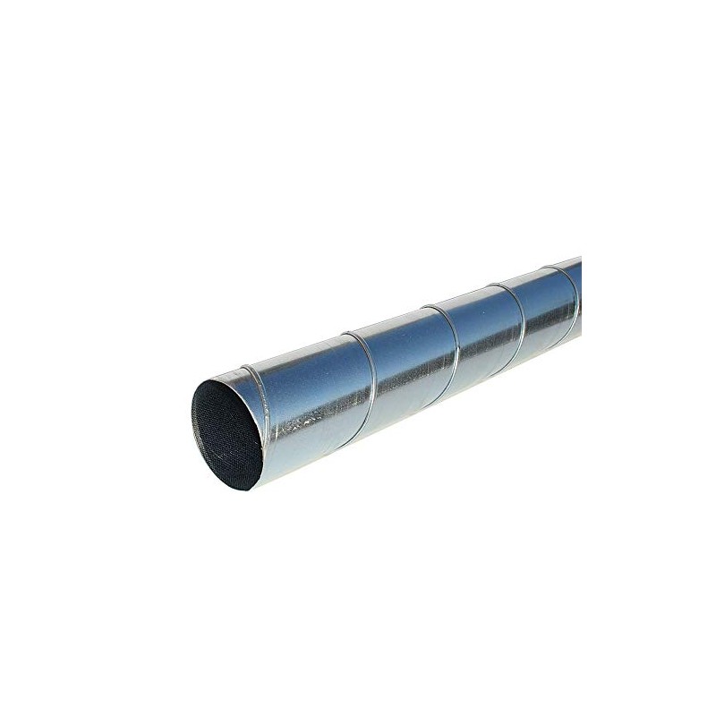 Galvanised Spiral Duct - 1 Metre Length - 200mm