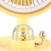 Cute Mini Handheld Fan Small Personal Desk Table Fan 1200mah