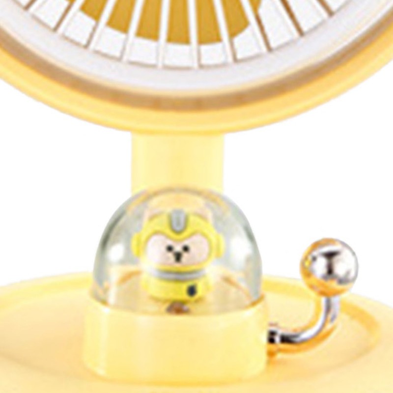 Cute Mini Handheld Fan Small Personal Desk Table Fan 1200mah