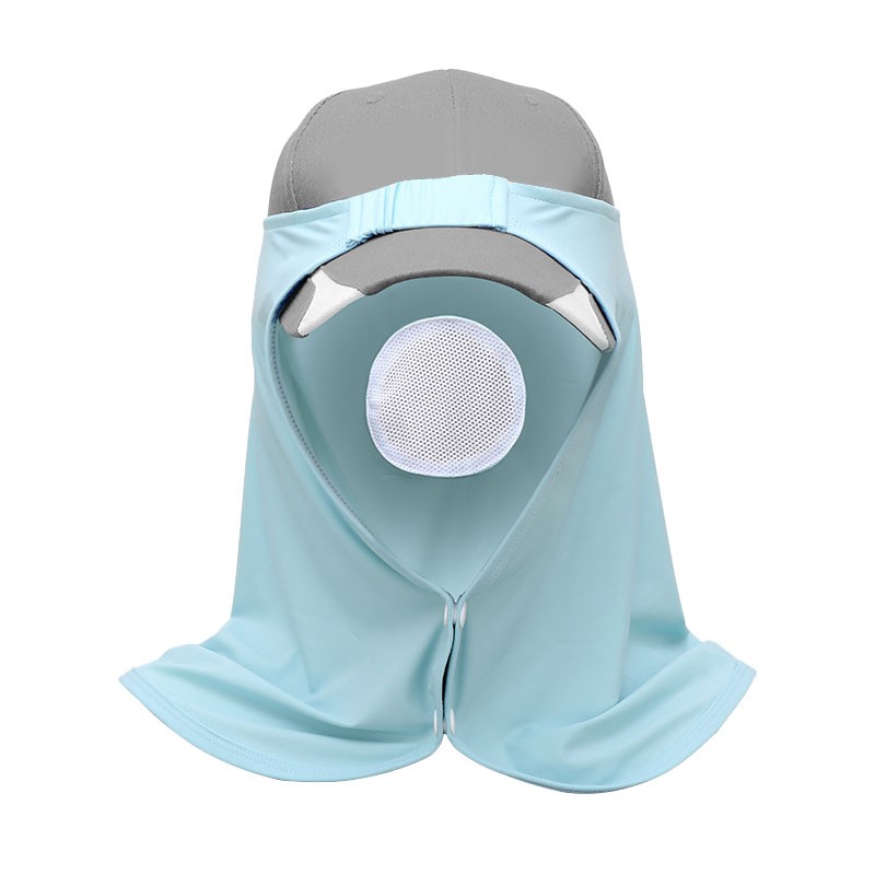 Polyester Cooling Head Cover Breathable Sun UV Protection Neck Cover