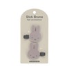 SHOBIDO Miffy Flocked Die Cut Bangs Clip MF46385 Dick Bruna