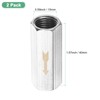 M METERXITY 4-Pack Air Check Valve, 1/4" Nickel Plating Copper