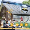 2PCS Metal Roofing Felt Closure Strips, Universal Vented Ridge Material