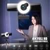 4K HD Webcam with Microphone Autofocus 1080P HD Webcam USB