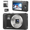 Portable 64MP 4K Camera for Travel – Ideal for Beginners,