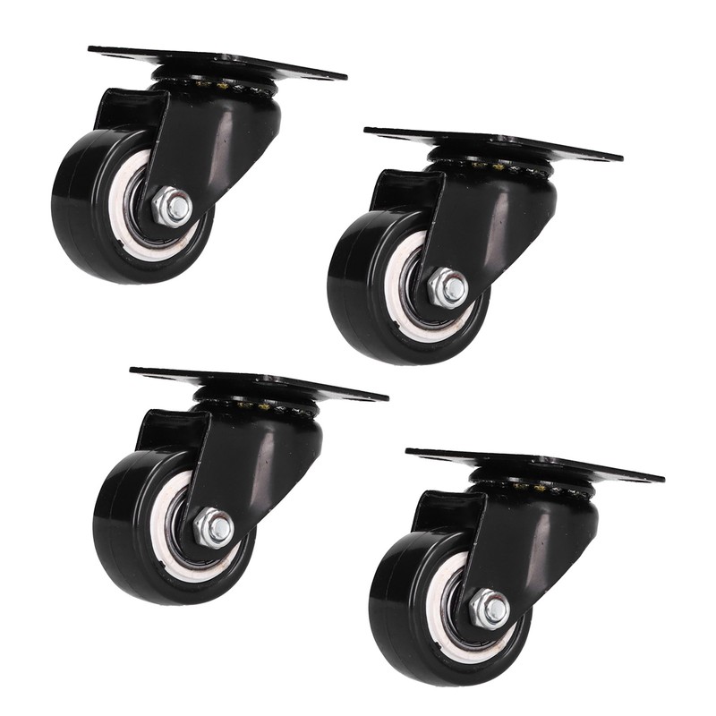 4pcs Caster Wheel 360 Degree No Noise Caster Fit for
