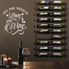 FLstudio Wall Mount Wine Rack: Wall Mounted Wine Holder for