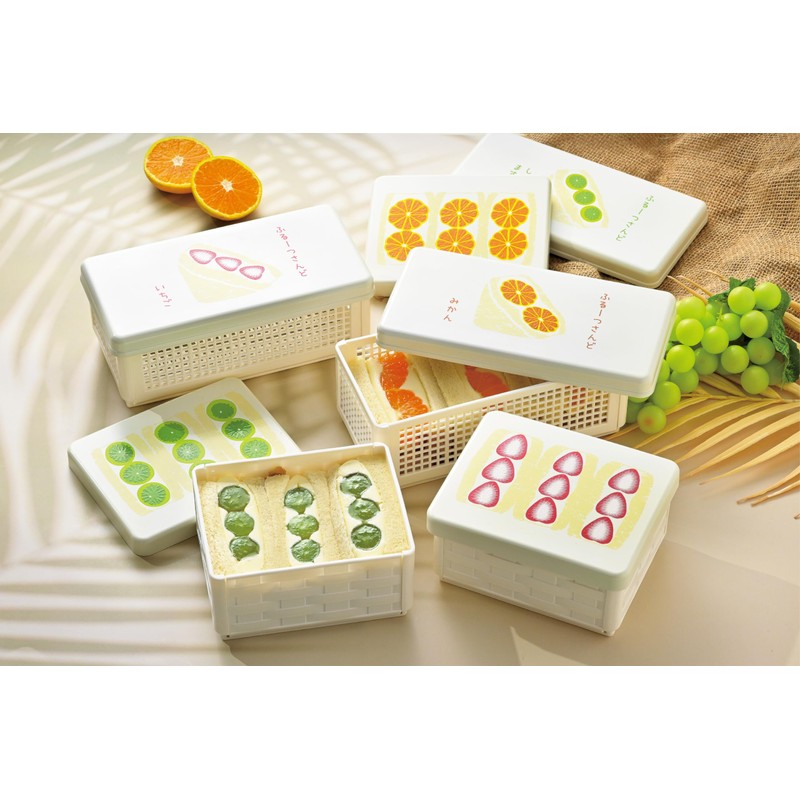 Tatsumiya Hakoya Obento Sand Basket Strawberry Made in Japan