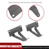 WSays 22" Front Hidden Lower Bumper Light Bar Mounting Brackets