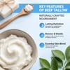 Copper Tripeptide-1 Whipped Tallow Honey Balm for Face & Body,