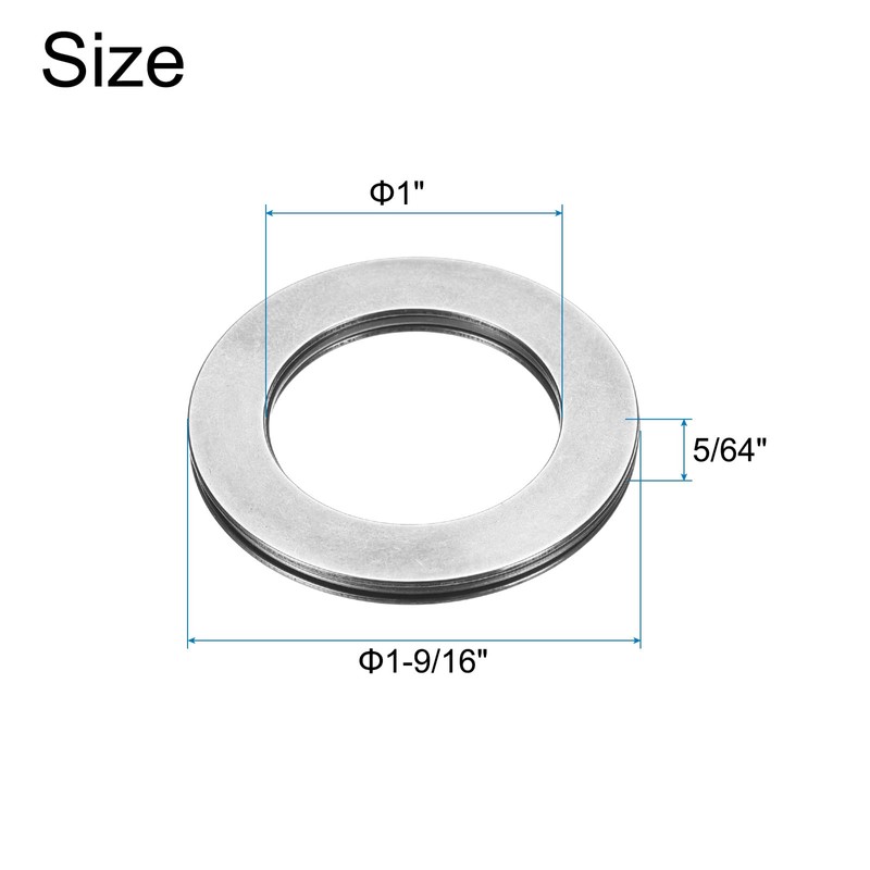 sourcing map 2 Sets NTA1625+2TRA Thrust Needle Roller Bearings with