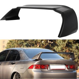 Mirror-Zone 1 Pcs Rear Pedestal Spoiler Unpainted For 2004-2008 Acura TSX Sedan