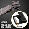 US Cargo Control Blackline Heavy-Duty 4 Inch Winch Strap with