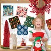 24 Sheets Christmas Themed Scrapbook Paper, 6x6'' Xmas Craft Paper