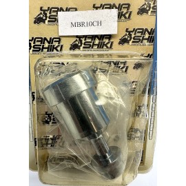 Honda Yana Shiki MBR10CH Honda-Suzuki Mini Rear Reservoir -Silver Billet New Free S&H