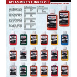 Atlas Mike's 7006 Glo Scent Bait Oils, Shrimp, 2 oz