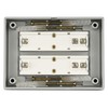 REV Doorbell - 2-Way Bell Plate with Sign, Illuminable, Silver