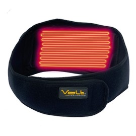 Volt Resistance Rechargeable Battery Heated Lumbar Warmer
