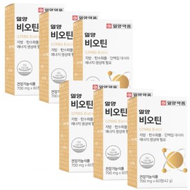 (Special Price/6 Boxes) Ilyang Biotin 360 Tablets/Yeast Vitamin Folic Acid / .(특가6박스) 일양 비오틴 360정 효모 비타민 엽산