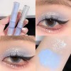 3 Sombras De Ojos Líquidas Con Doble Punta Brillantes Mates