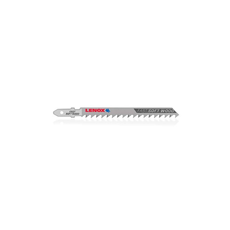 LENOX Tools 1991482 T-Tank Fast Cutting Wood Jig Saw Blade,