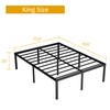 Maenizi 20 Inch King Bed Frame No Box Spring Needed,