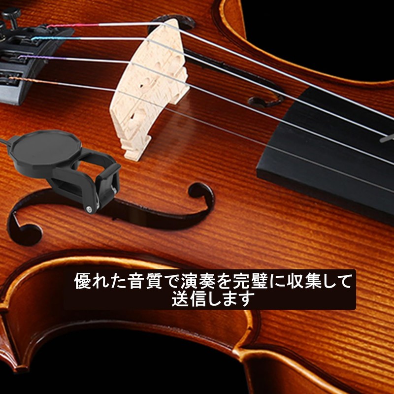 Musical Instrument Microphone for Guitar Pickup, Easy Installation, Easy to