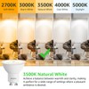 BUBO GU10 LED Bulb 6W Equivalent 50W, 3500K Natural White
