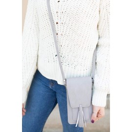K. Carroll Accessories Harper Crossbody - Dove Gray