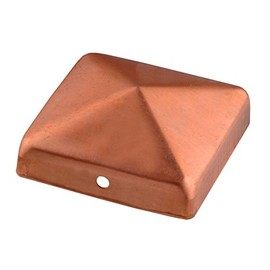 CONNEX HV4297 Post caps Copper 90x90mm