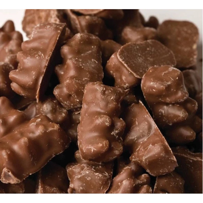 Grandys Candys Gourmet Milk Chocolate Covered Gummi Bears -Bulk Candy-