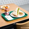 OCS Parts 4-Count Lunch and Dinner Food Trays | Teal
