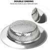 Stainless Steel Kitchen Sink Strainer Plugs,Drain Protector for Bathroom, Kitchen,
