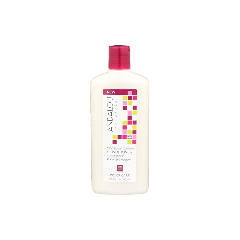 Andalou Naurals 1000 Roses Complex Color Care Conditioner 11.5 Ounce
