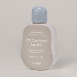 FROMRIER EGF Cica Mineral Sunscreen 60g - FROMRIER EGF Cica Mineral Sunscreen 60g