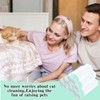 50 Pcs Cat Litter Box Liners, Tear Resistant Heavy Duty
