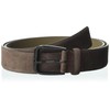 HUGO Coated Leather Bold Buckle Belt, peanut brown, 42