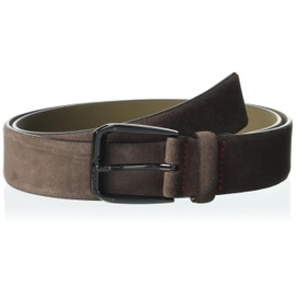 HUGO Coated Leather Bold Buckle Belt, peanut brown, 42