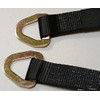 4-Pack of 2" x 24" Axle Tow Wrecker Tie-Down Straps